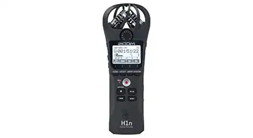 Zoom H1n Tragbarer 2-Spur-Recorder mit USB-Anschluss