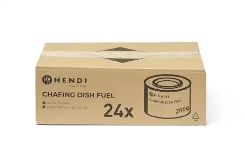 Brennpaste Hendi, ruß- und geruchlos mit Brenndauer von 3 Stunden