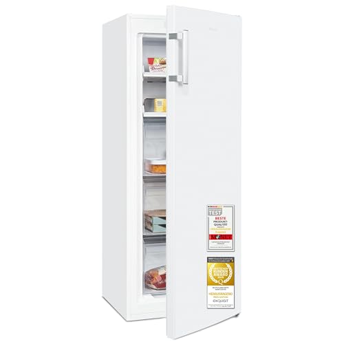 Exquisit Gefrierschrank NoFrost, 161 Liter, mit Alarmfunktion