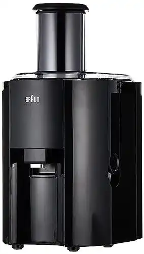 Braun Entsafter Spin Juicer mit 800 Watt in Premium Schwarz