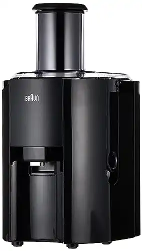 Braun Entsafter Spin Juicer mit 800 Watt in Premium Schwarz
