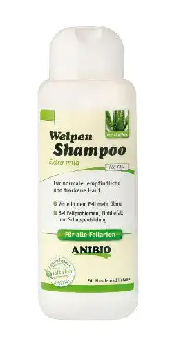 Welpen-Shampoo Anibio 95031 für Hunde 250 ml