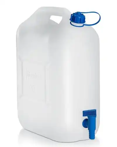 Wasserkanister mit Zapfhahn von hünersdorff, 22 Liter ECO