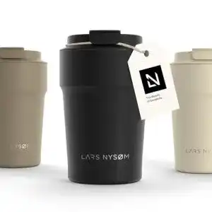 Lars Nysøm Thermo Kaffeebecher to go für heiße und kalte Getränke
