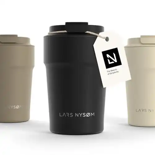 Lars Nysøm Thermo Kaffeebecher to go für heiße und kalte Getränke