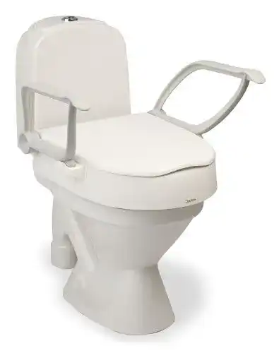 Toilettensitzerhöhung mit Armlehnen von Etac Cloo