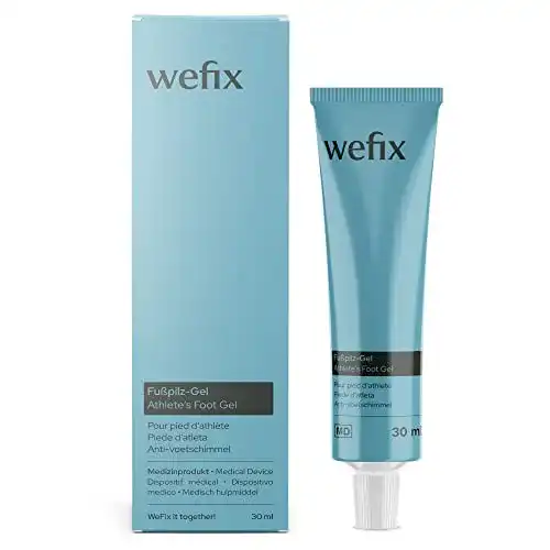 WeFix Fußpilz Gel 30ml zur Linderung von Juckreiz und Behandlung