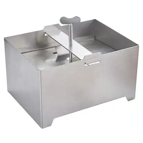 Tofu Presse aus Edelstahl 16x12x9 cm für die Tofuherstellung