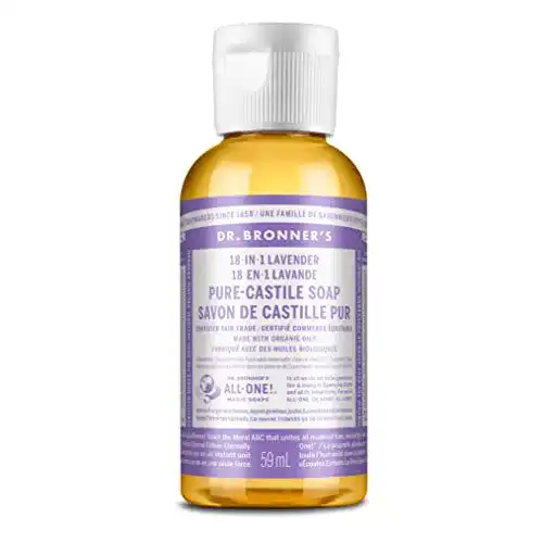 Dr. Bronner’s Bio Lavendel Pure-Castile Flüssigseife 60ml