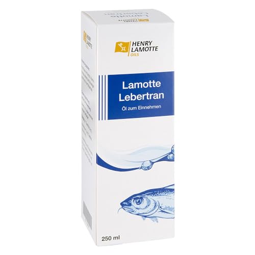 Lebertran Lamotte H.V. 250 ml – Flüssiger Lebertran zur Unterstützung der Gesundheit