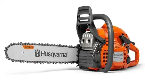 Husqvarna Kettensäge 445 mit 15 Zoll Schwert und 0,325 Zoll Teilung
