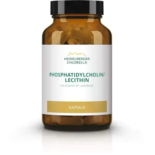 Lecithin-Kapseln mit Heidelberger Chlorella und Phosphatidylcholin
