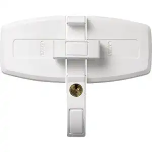 Abus Fenster-Zusatzsicherung DFS95 AL0145 für Doppelflügelfenster
