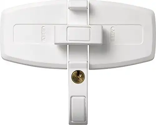 Abus Fenster-Zusatzsicherung DFS95 AL0145 für Doppelflügelfenster