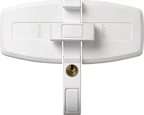 Abus Fenster-Zusatzsicherung DFS95 AL0145 für Doppelflügelfenster