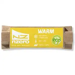 Skiwachs N-ZERO NZEROWAX Organisches Warmwachs Gelb