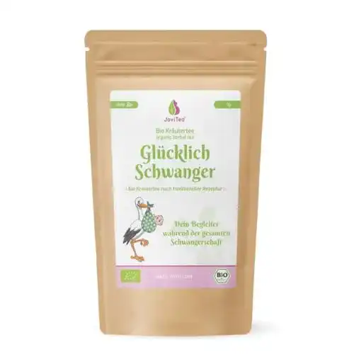 Schwangerschaftstee Jovitea Glücklich Schwanger Tee BIO 75g