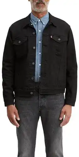 Levi’s Herren The Trucker Jeansjacke in Dark Horse, Größe L