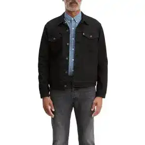 Levi’s Herren The Trucker Jeansjacke in Dark Horse, Größe L