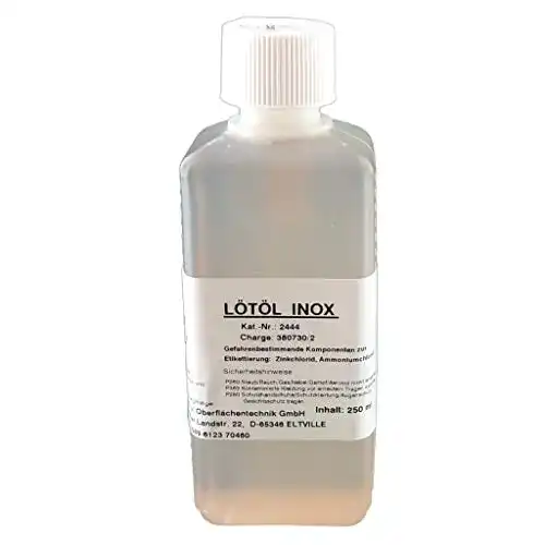 Lötwasser Emil Otto Flussmittel Lötöl INOX 250 ml