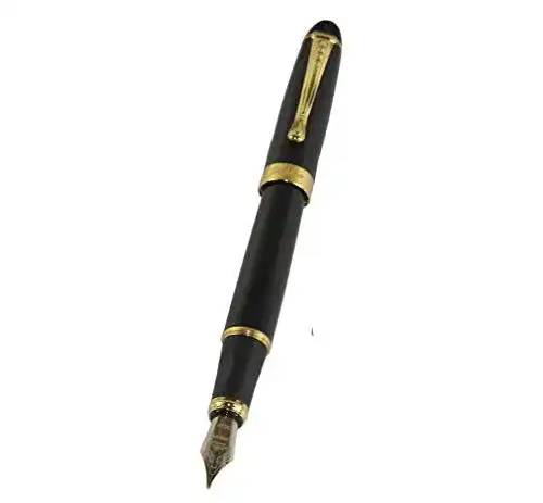 Kolbenfüller Jinhao 450 in Schwarz mit 18k Goldfeder