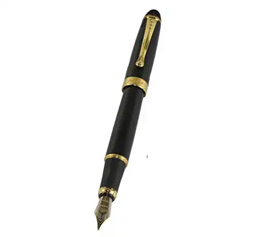 Kolbenfüller Jinhao 450 in Schwarz mit 18k Goldfeder