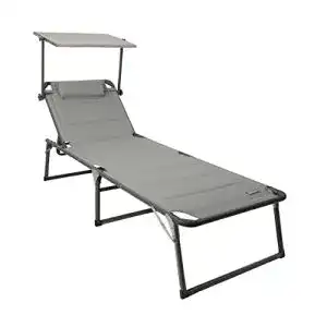 Sonnenliege mit Dach von Homecall aus Aluminium