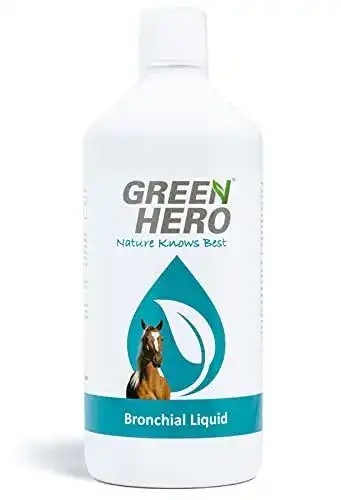 Hustensaft für Pferde – Green Hero Bronchial Liquid mit Kräutern