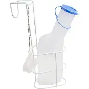 Urinflasche Medi-Inn PP 1000 ml für Männer mit Betthalter