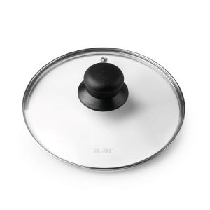 Topfdeckel Ibili Glasdeckel Prisma aus Edelstahl, 18 cm