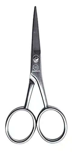 Augenbrauenschere von Augenmanufaktur WowBrow – Gerade Schere für präzises Trimmen