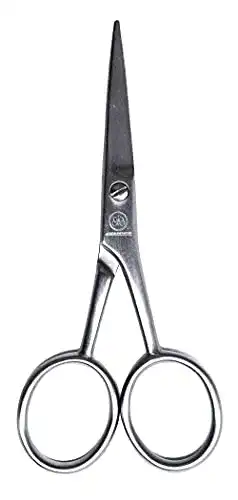 Augenbrauenschere von Augenmanufaktur WowBrow – Gerade Schere für präzises Trimmen