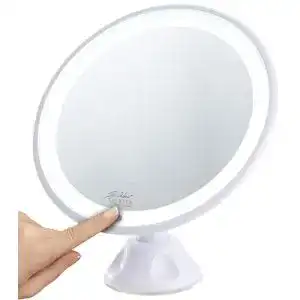 LED Kosmetikspiegel von Sichler Beauty mit 5-facher Vergrößerung