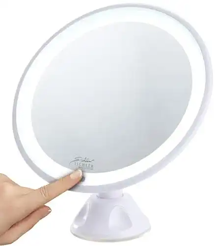 LED Kosmetikspiegel von Sichler Beauty mit 5-facher Vergrößerung