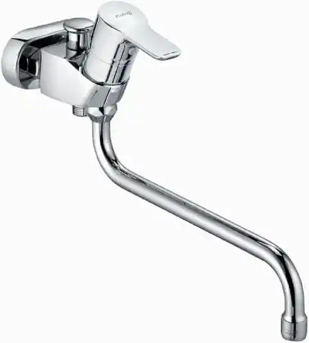 Kludi Pure&Easy Badewannenarmatur Einhebelmischer in Chrom