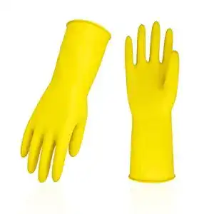Gummihandschuhe Vgo – 1 Paar wiederverwendbare Handschuhe für Haushaltsarbeiten