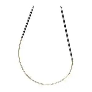 Addi Sock-Wonder Rundstricknadel 25 cm, 2 mm, Silber