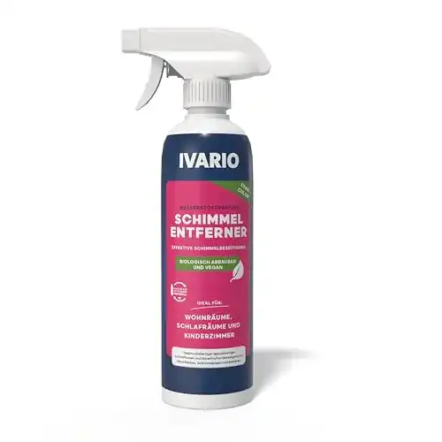 Fugenreiniger IVARIO Schimmelspray mit Wasserstoffperoxid