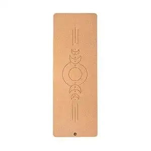 Bodhi Yogamatte aus Kork mit Naturkautschuk 4 mm Nachhaltig und rutschfest