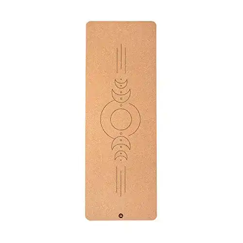 Bodhi Yogamatte aus Kork mit Naturkautschuk 4 mm Nachhaltig und rutschfest