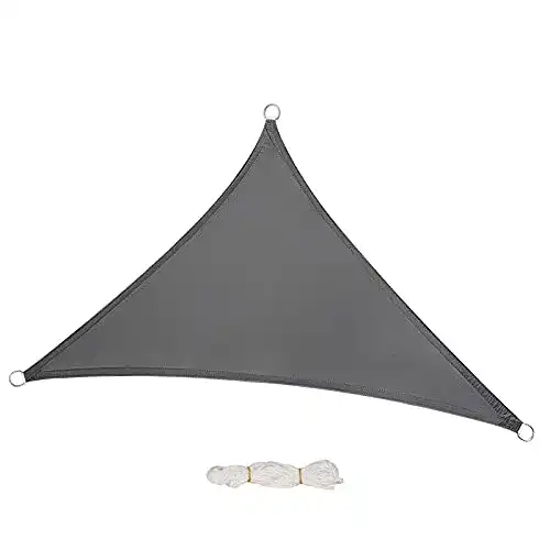 Dreieckiges Sonnensegel Laneetal 3x3x4,25m für Outdoor-Bereiche