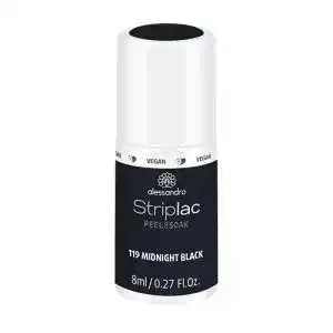 Schwarzer UV-Nagellack von alessandro Striplac