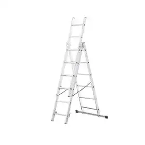 Mehrzweckleiter Drabest Home 3×7 Sprossen Aluminiumleiter