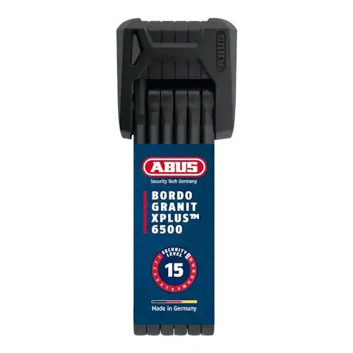 Abus Faltschloss Bordo Granit XPlus 6500/85 ST für Fahrräder