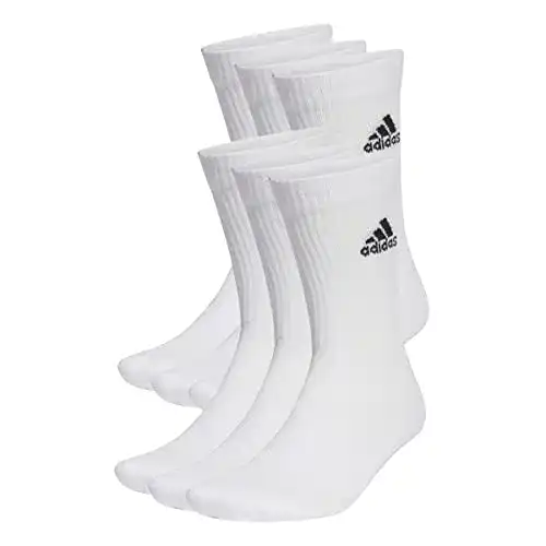 Adidas Unisex Cushioned Sportswear Crew Socks – 6 Paar Socken