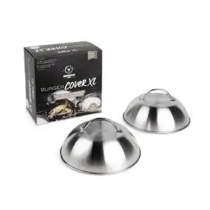 Moesta BBQ Burgerglocke XL 2er Set für Grill und Teppanyaki