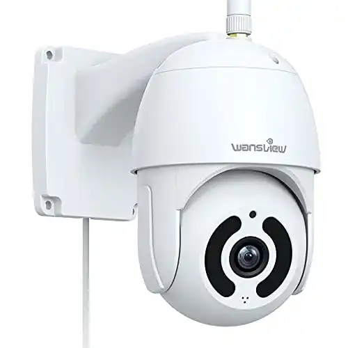 Wansview PTZ Überwachungskamera für Außenbereich, 1080P WLAN