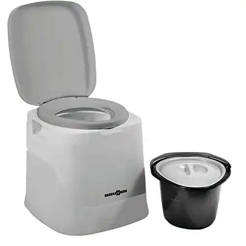 Campingtoilette Brunner Eimertoilette Optiloo im Vergleich