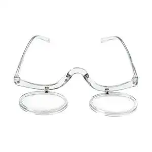Schminkbrille Milyade Make-Up Brille mit drehbaren Linsen