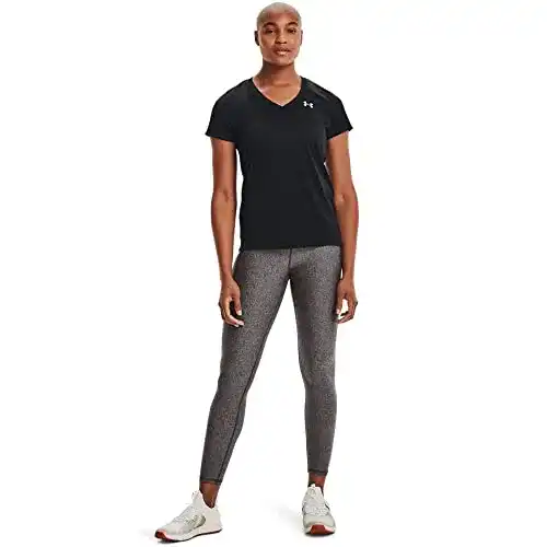 Laufshirt Under Armour Damen Tech Short Sleeve V – Solid